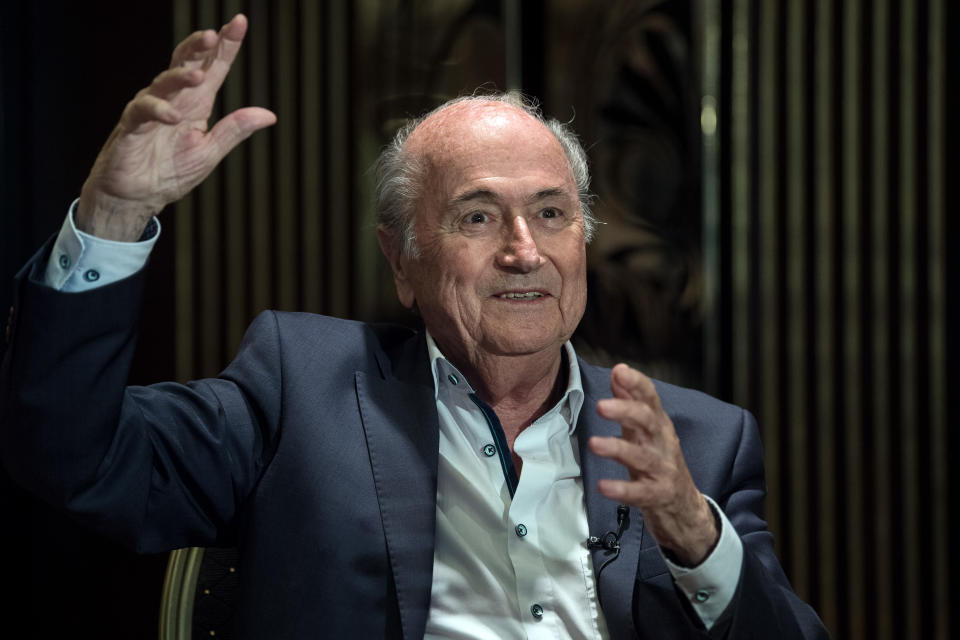 Swizerland dropped one of its two federal cases against former FIFA president Sepp Blatter. (Federico Gambarini/picture alliance via Getty Images)