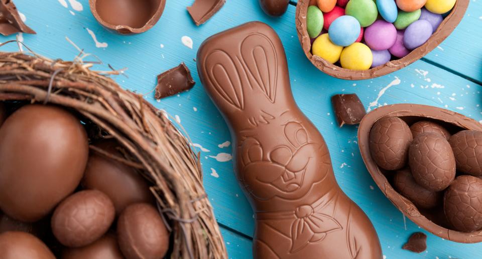 Chocolate Easter eggs. (Getty Images)