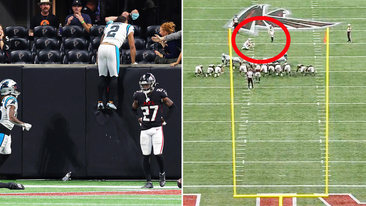 Panthers' DJ Moore catches miraculous game-tying hail mary, then