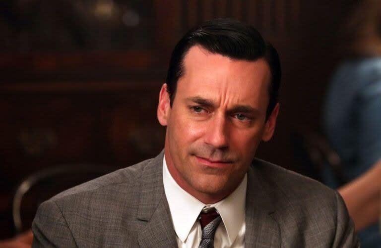 Jon Hamm, como Don Draper