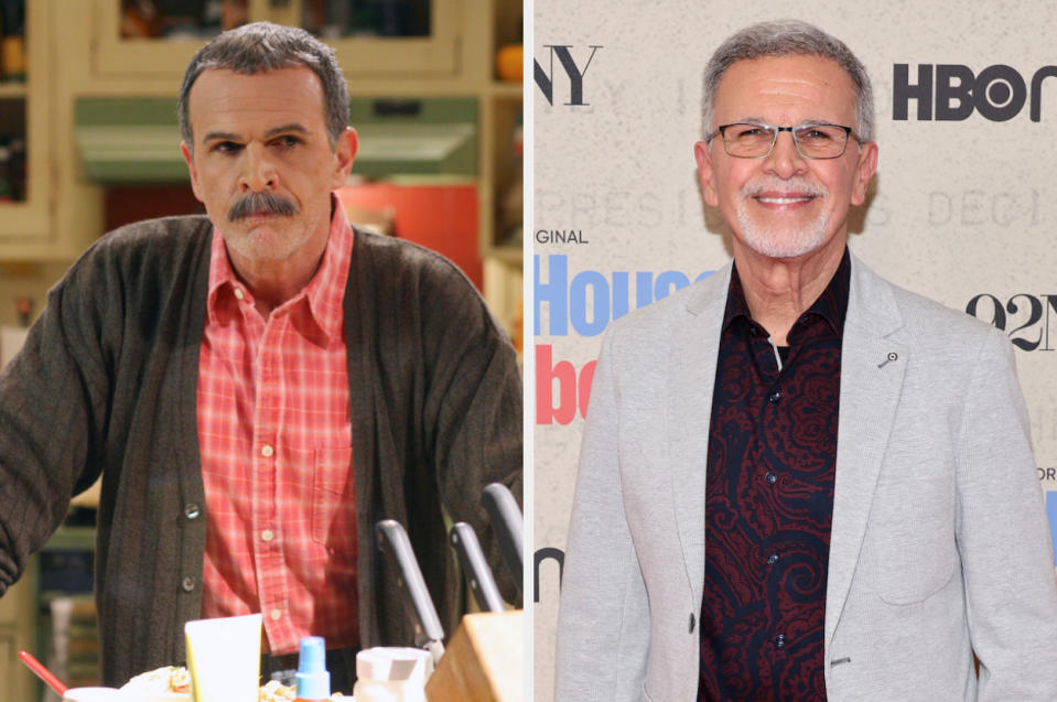 Side-by-side of Tony Plana in "Ugly Betty" vs. now