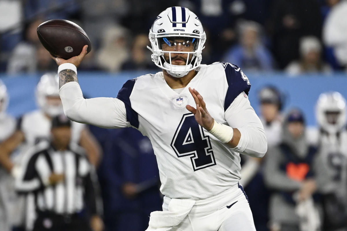 It's Cowboys v. Titans in the final Prime Video TNF