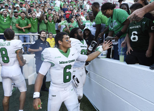 Mason Fine becomes North Texas' all-time leading passer - Underdog Dynasty