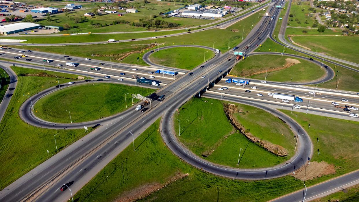 Oklahoma lawmakers are seeking funding from Congress for major work on the Interstate 240/Interstate 35 interchange in Oklahoma City.