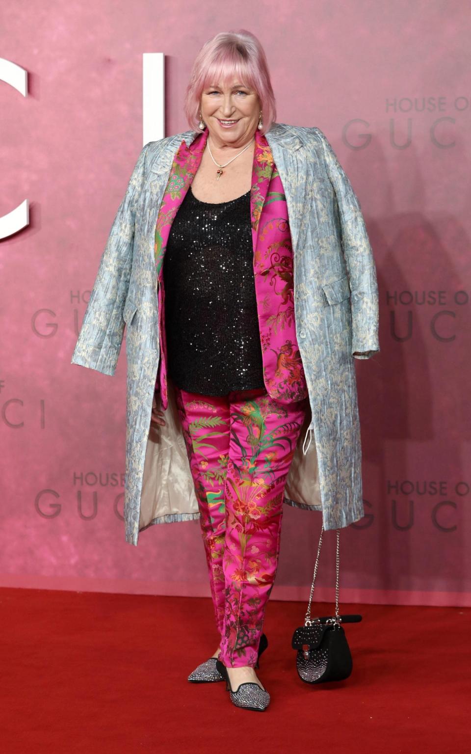 Janty Yates at the London premiere of House of Gucci on 9 November - Lia Toby