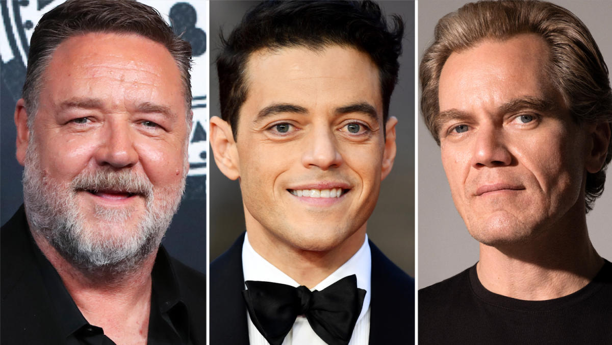 Russell Crowe Rami Malek Michael Shannon Set For James