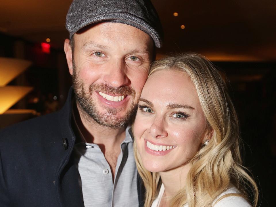 Thom Hinkle and Laura Bell Bundy