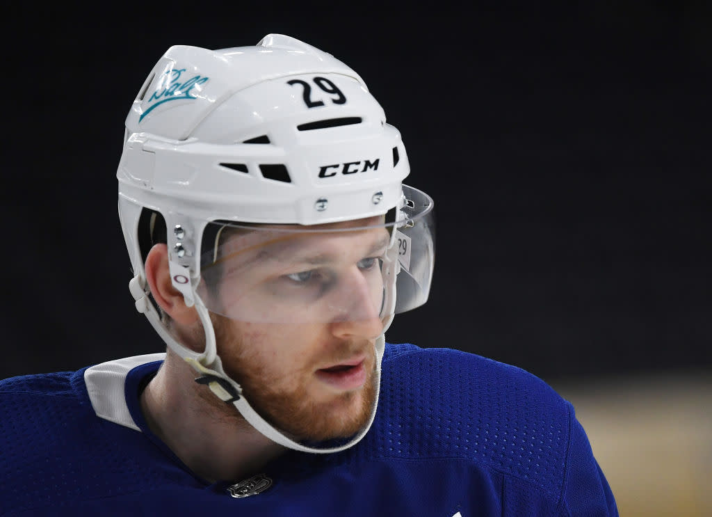 The Avalanche superstar has been the focal point of the NHL off-season's most hilarious social media saga, and now he wants to clear the air. (Getty)