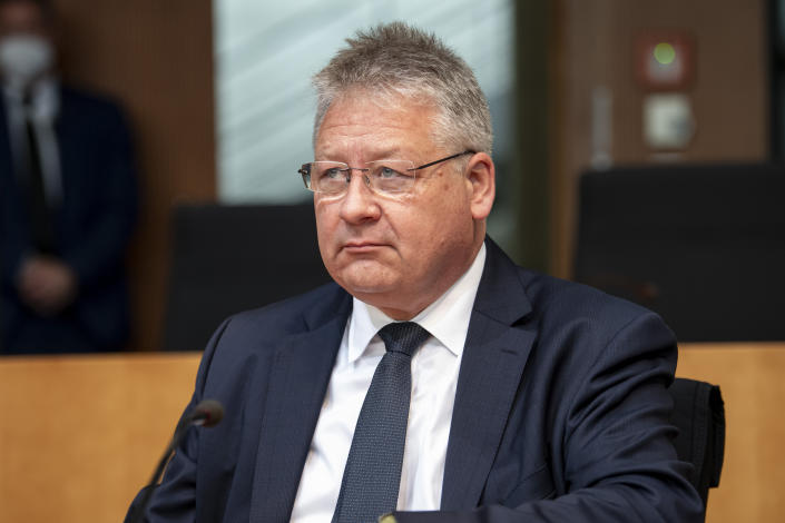 President of the Federal Intelligence Service at Bruno Kahl. (Fabian Sommer / Fabian Sommer/picture-alliance/dpa/AP file)