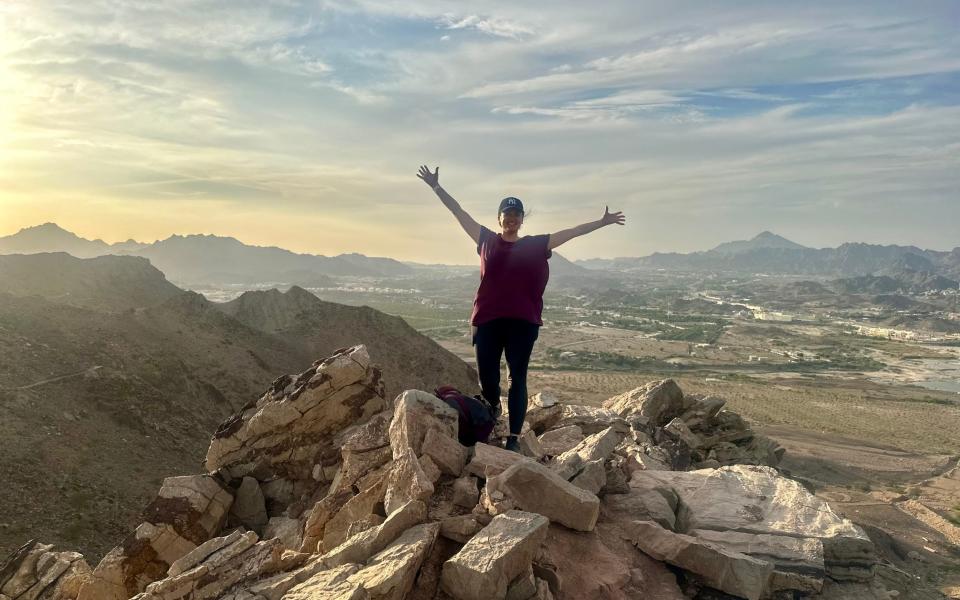 Hatta's mountains are perfect for walking