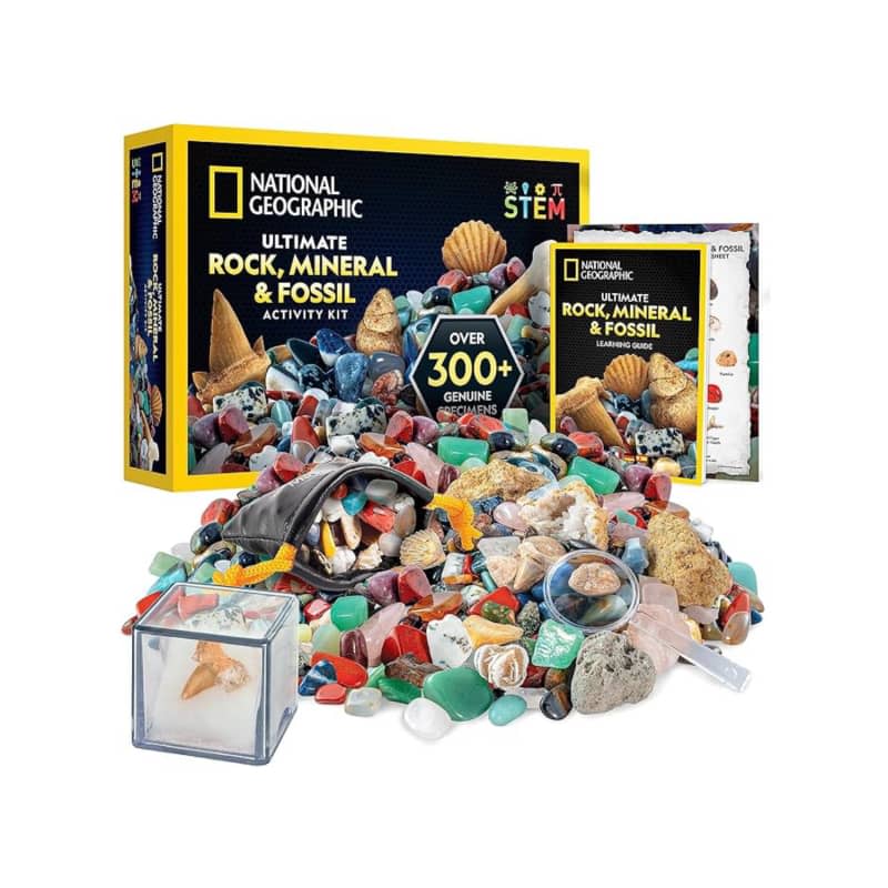 National Geographic Rock Collection Box for Kids