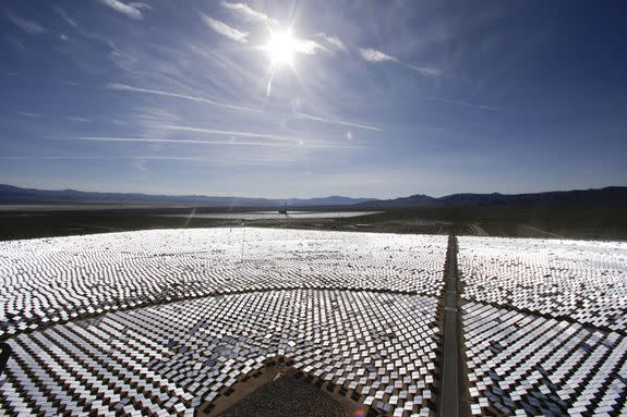 The $2.2 billion Ivanpah Solar ElectirIc Generating System in Primm, Nevada, counts Google as a major investor.