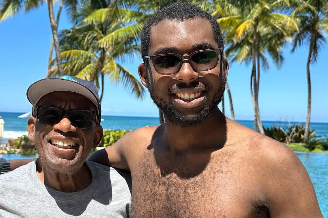 Al Roker, vacation, son