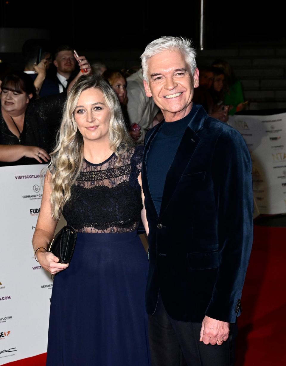 Schofield and daughter Molly who previously worked with Willoughby as a talent agent at publicity agency YMU (Gareth Cattermole/Getty Images)