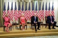 U.S. President Trump hosts coronavirus response event on reopening schools at the White House in Washington