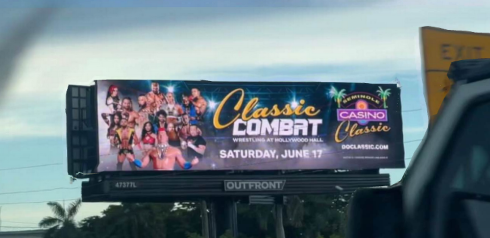 “Classic Combat” pro wrestling is Saturday, June 17.