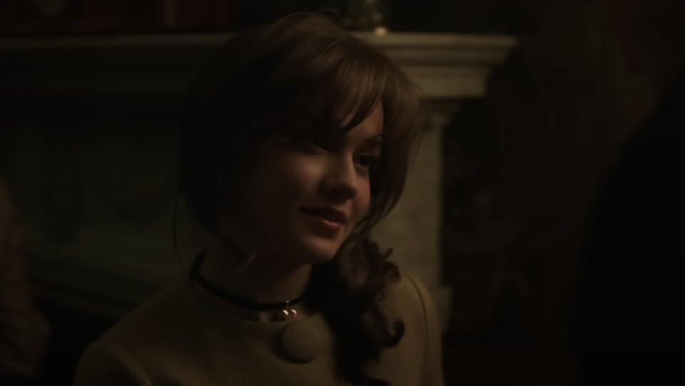 Close-up of Priscilla in the movie