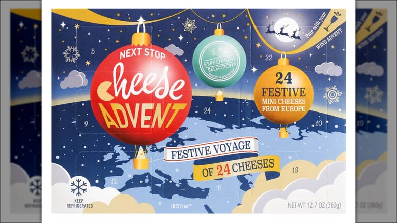 The cheese advent calendar