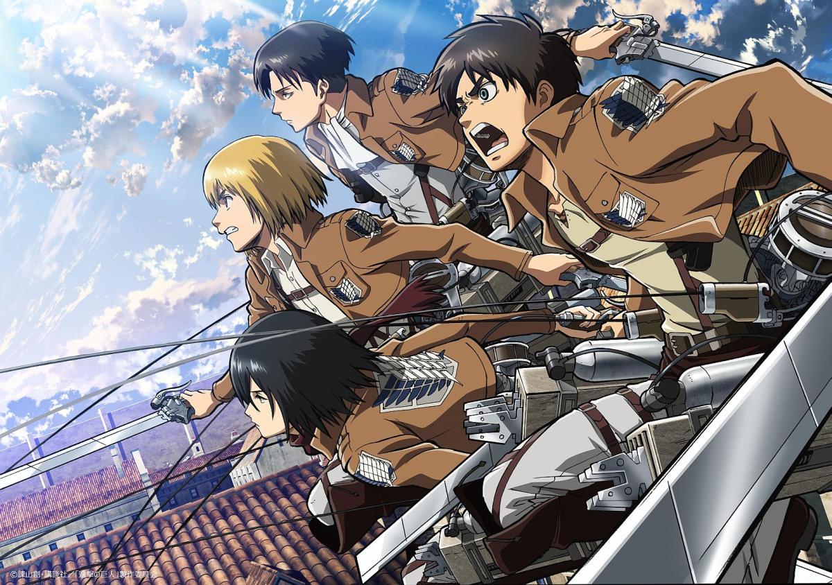 Attack on Titan é dos animes mais assistidos no Brasil na