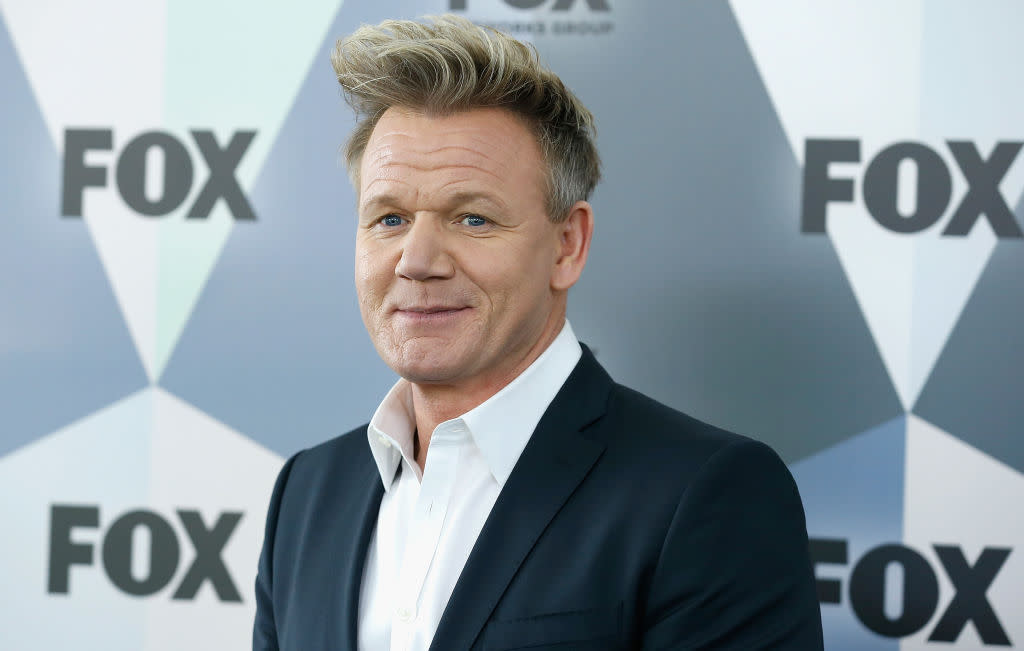 Chef Gordon Ramsay has been crowned the UK's sexiest TV male, pictured in May 2018. (Getty Images)
