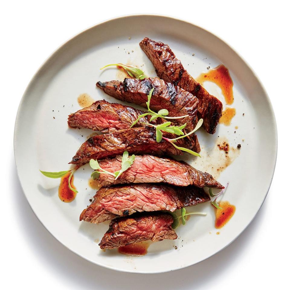 Friday: Grilled Flash-Marinated Skirt Steak