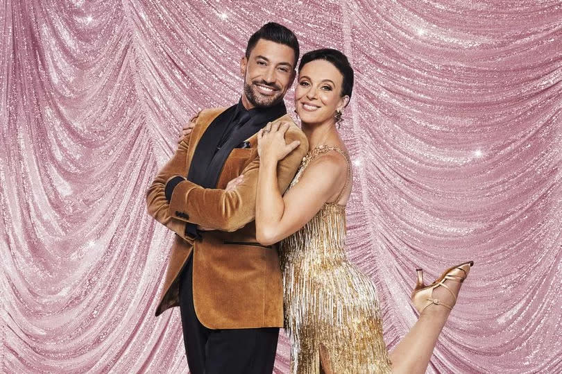 Giovanni Pernice and Amanda Abbington