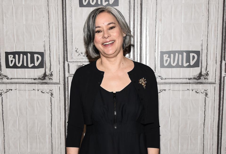NEW YORK, NY - MAY 18:  Meg Tilly attends the Build Series to discuss her new romance novel 'Solace Island' at Build Studio on May 18, 2017 in New York City.  (Photo by Daniel Zuchnik/WireImage)