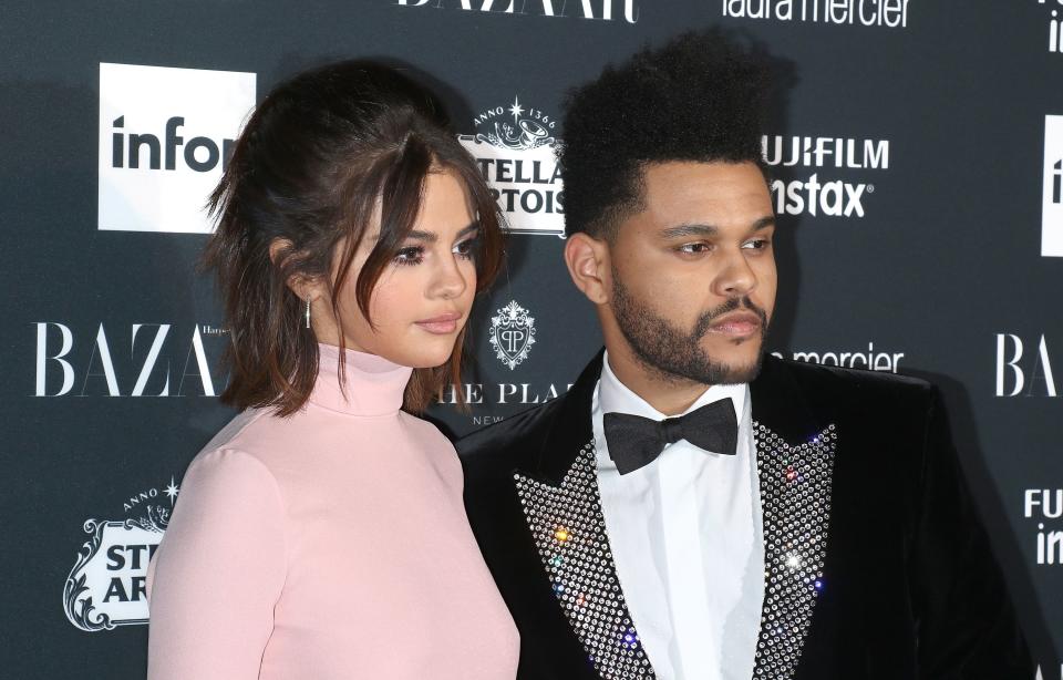 Selena Gomez and The Weeknd