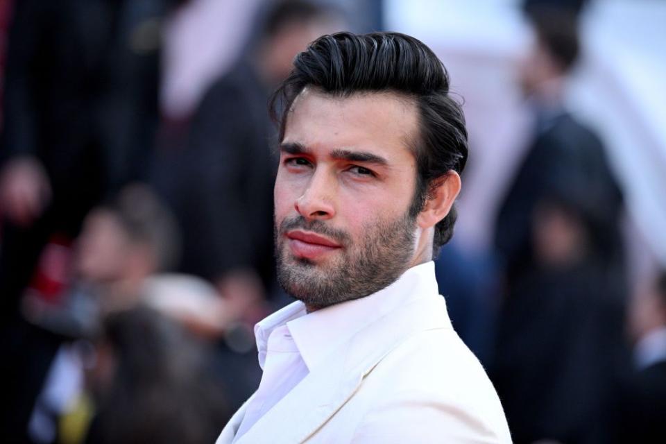 cannes, france may 24 sam asghari attends the la plus precieuse des marchandises the most precious of cargoes red carpet at the 77th annual cannes film festival at palais des festivals on may 24, 2024 in cannes, france photo by lionel hahngetty images