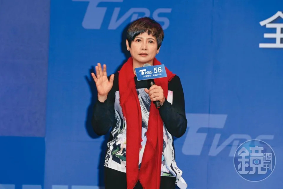詹怡宜介入處理霸凌風暴，但她不願多講細節，重申「多數TVBS新聞同仁都好好認真的報導新聞。」