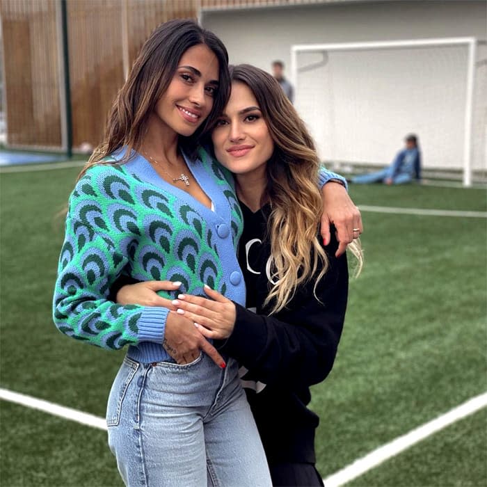 Elena Galera y Antonela Roccuzzo