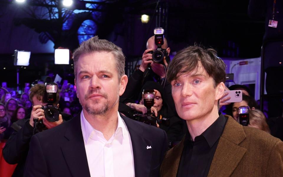 Auch viele internationale Stars waren am Donnerstag bei der Eröffnungsgala der Berlinale vertreten. Matt Damon und Cillian Murphy (