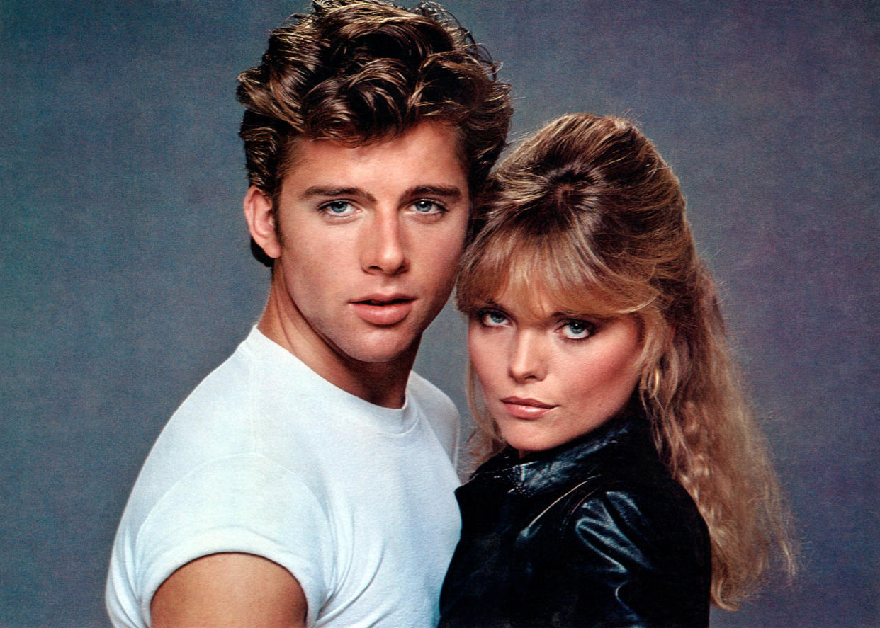 Maxwell Caulfield and Michelle Pfeiffer in ‘Grease 2’ (Photo: Everett Collection)