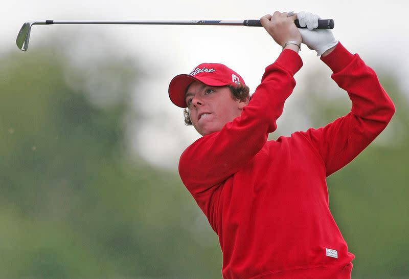 FILE PHOTO: Born on May 4, 1989: Rory McIlroy, Northern Irish golfer