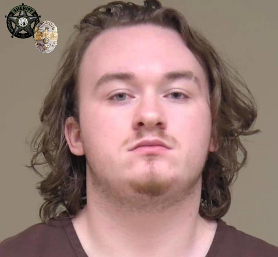 Austin Holbrook is accused of taking a 12-year-old girl from Idaho to his parent’s house in Kennewick, Washington. He allegedly raped her. Courtesy Nampa Police Department
