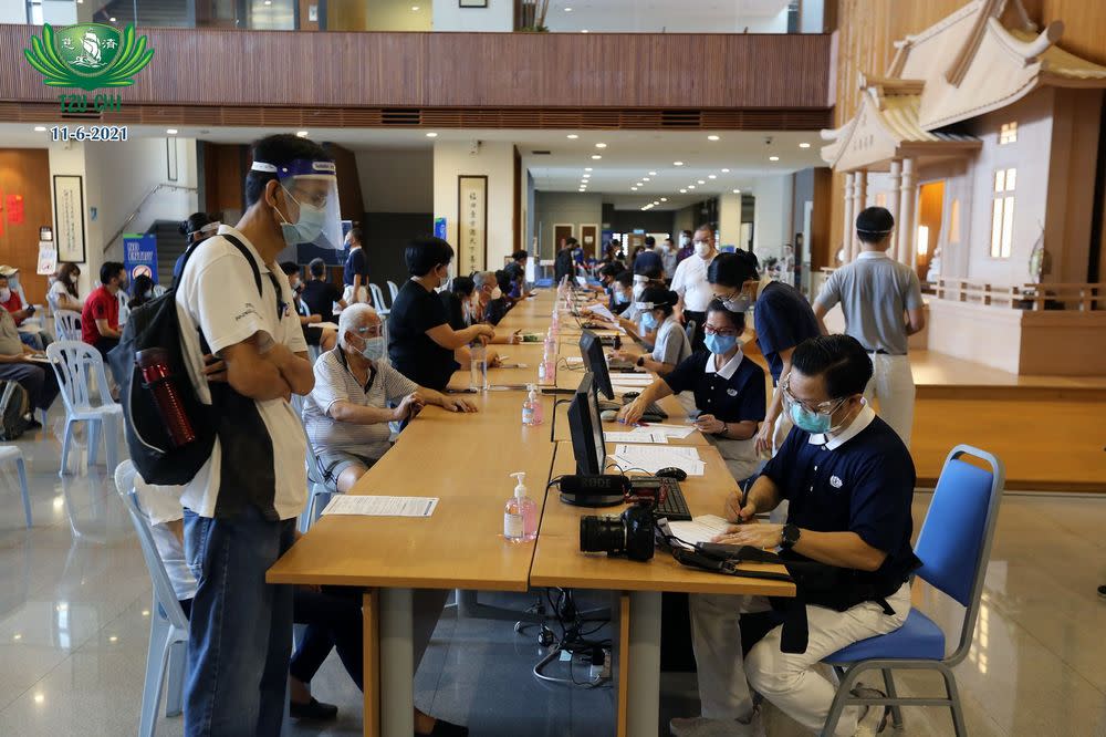 Local branch of the Taiwanese non-profit Buddhist organisation, Tzu Chi Foundation Malaysia is offering one of its premises to assist the MoH with the National Covid-19 Immunisation programme. — Photo courtesy of Facebook/ Tzu Chi Foundation Malaysia