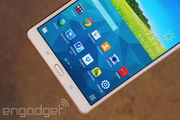 Samsung Galaxy Tab S 10.5 review: super thin and dazzling