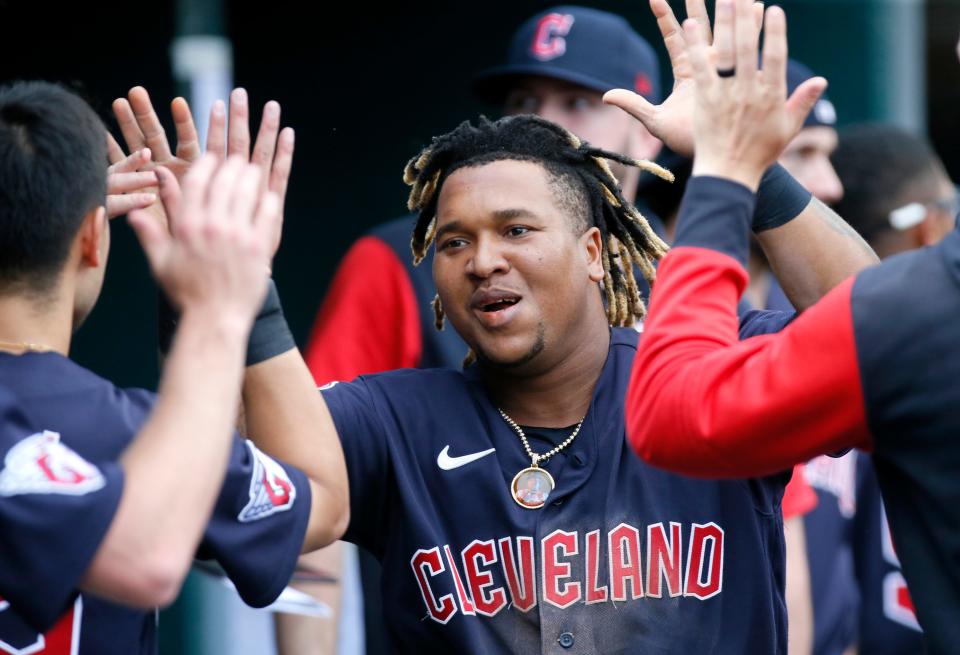 Guardians third baseman Jose Ramirez is content to perform like a superstar on the field without acting like one off the field.
