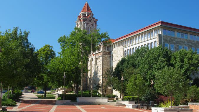 "Dyche Hall Museum of Natural History, University of Kansas, Lawrence, Kansas.