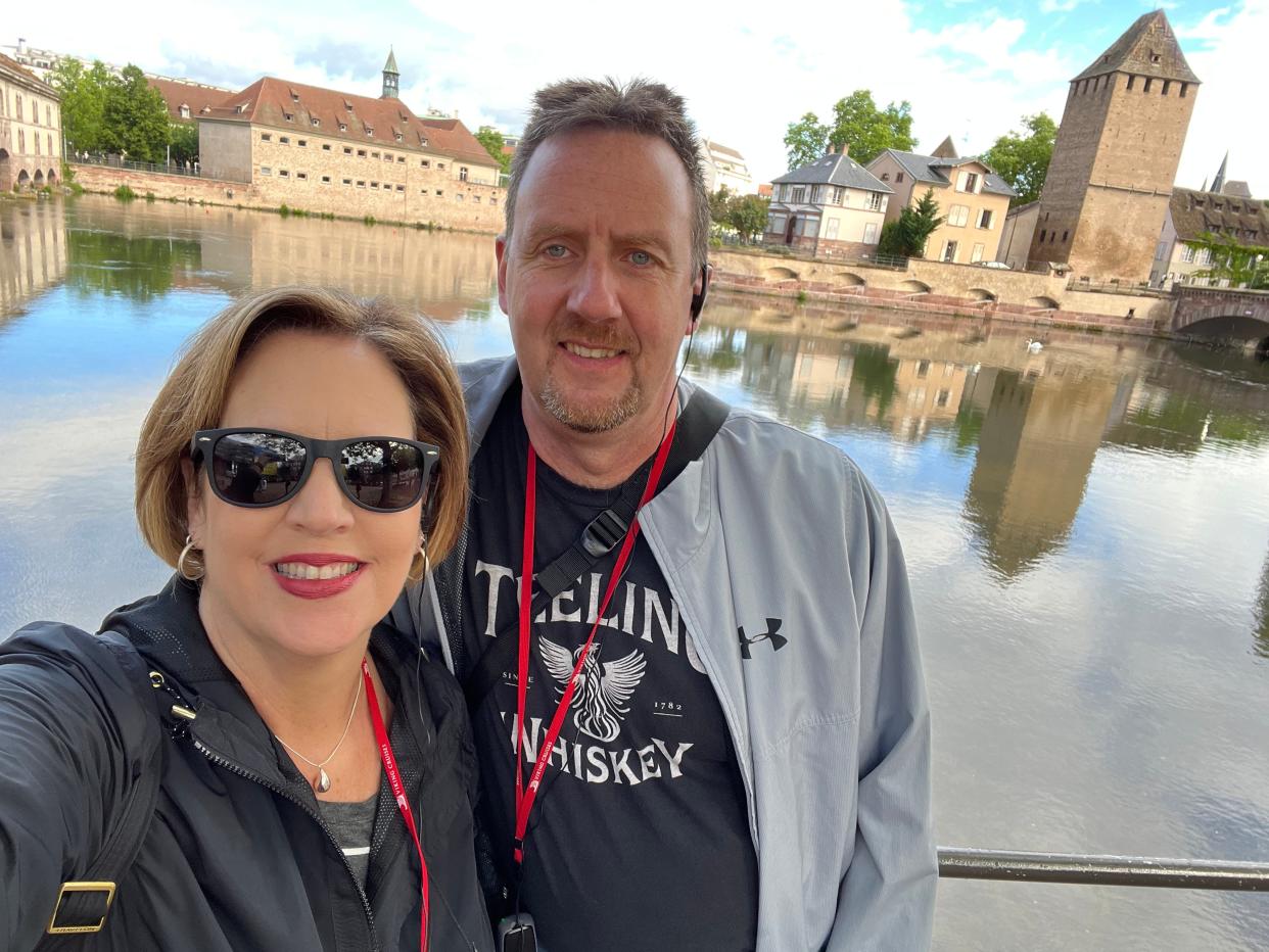 Michelle Brown and her husband, Gary, took a Viking river cruise for their wedding anniversary.