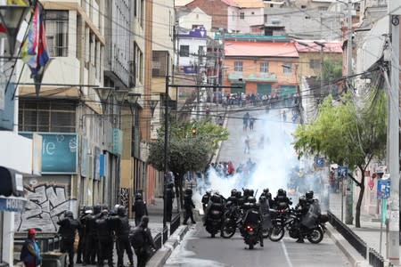 Protests against Ecuador's President Lenin Moreno's government in Quito