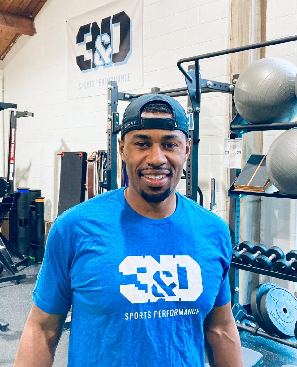 Lovell Kosh, the owner of 3&D Sports Performance and chairman of the 100 Black Men of Delaware's Health and Wellness Committee, organized the Man Up health fair to encourage men to prioritize their health.