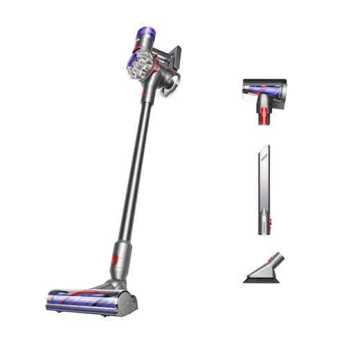 Dyson V8 Plus Cordless Vacuum, Silver/Nickel