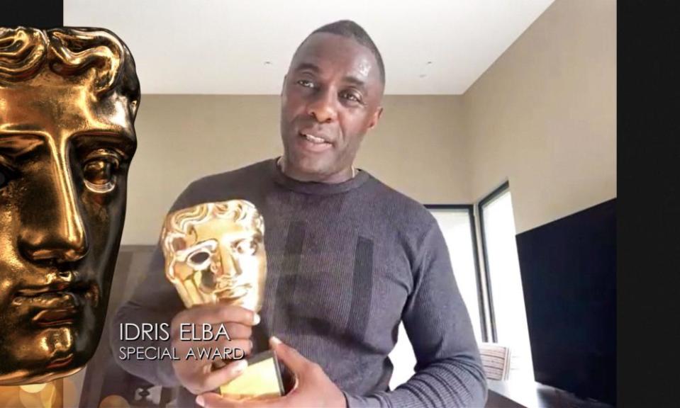 Accepting the Special Award Idris Elba said the ‘needle has moved significantly’ in recognition of BAME actors by Bafta.