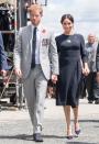 <p>Meghan <a href="https://www.townandcountrymag.com/style/fashion-trends/a24450173/meghan-markle-stella-mccartney-navy-midi-dress-final-day-royal-tour-new-zealand/" rel="nofollow noopener" target="_blank" data-ylk="slk:wore a navy blue midi;elm:context_link;itc:0;sec:content-canvas" class="link ">wore a navy blue midi</a> dress by Stella McCartney to kick off the last day of their royal tour. The Ducehss also wore a pair of Manolo pumps.</p><p><a class="link " href="https://www.barneys.com/product/manolo-blahnik-bb-pumps-503345489.html" rel="nofollow noopener" target="_blank" data-ylk="slk:SHOP NOW;elm:context_link;itc:0;sec:content-canvas">SHOP NOW</a> <em>Manolo Blahnik Pumps, $625</em></p>