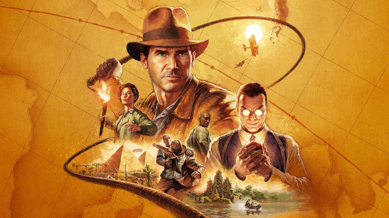  Indiana Jones and the Great Circle key art. 