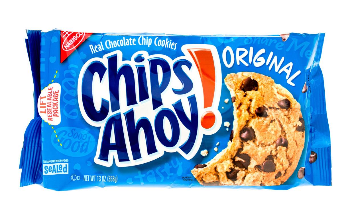 Package of Chips Ahoy in original.