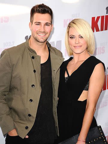 Jason LaVeris/FilmMagic James Maslow and Peta Murgatroyd attend 102.7 KIIS FM's 2014 Wango Tango on May 10, 2014