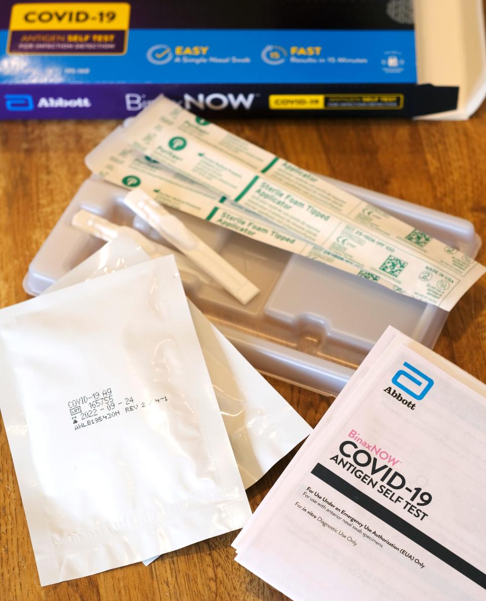 American households can once again receive free at-home COVID-19 tests.