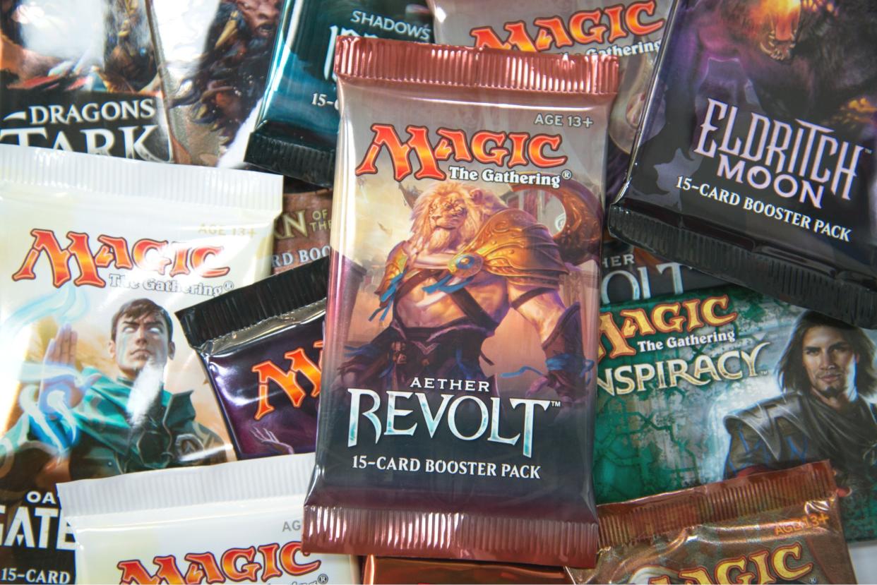 Collection of Magic the Gathering cards